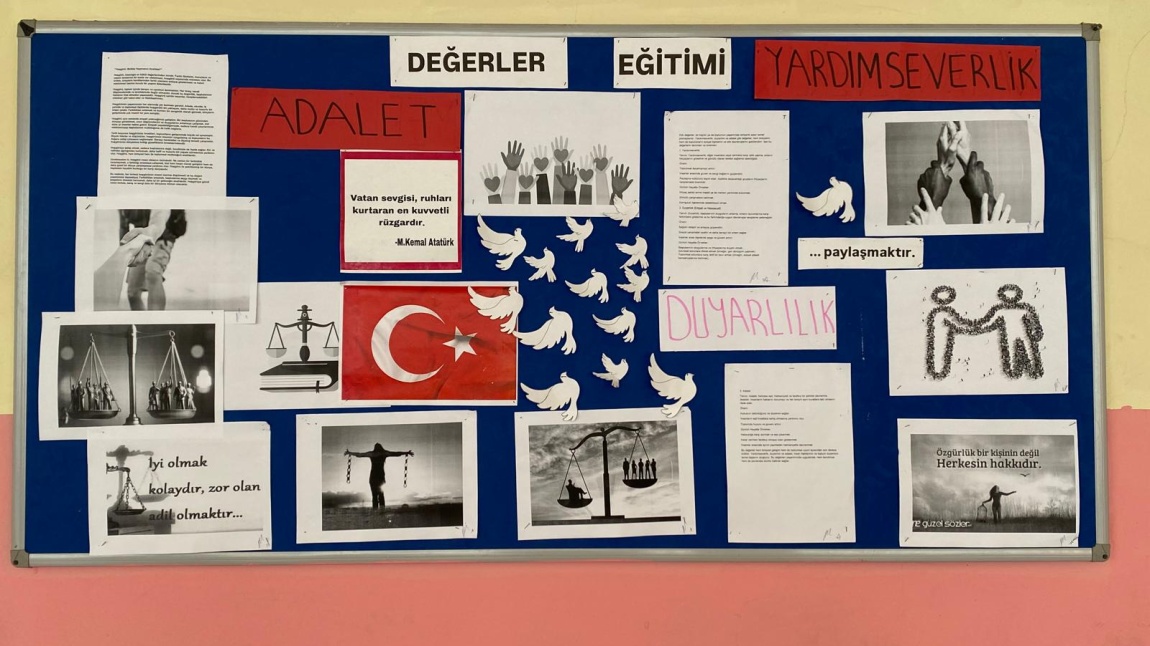 KÖK DEĞERLER(ADALET-YARDIMSEVERLİK)